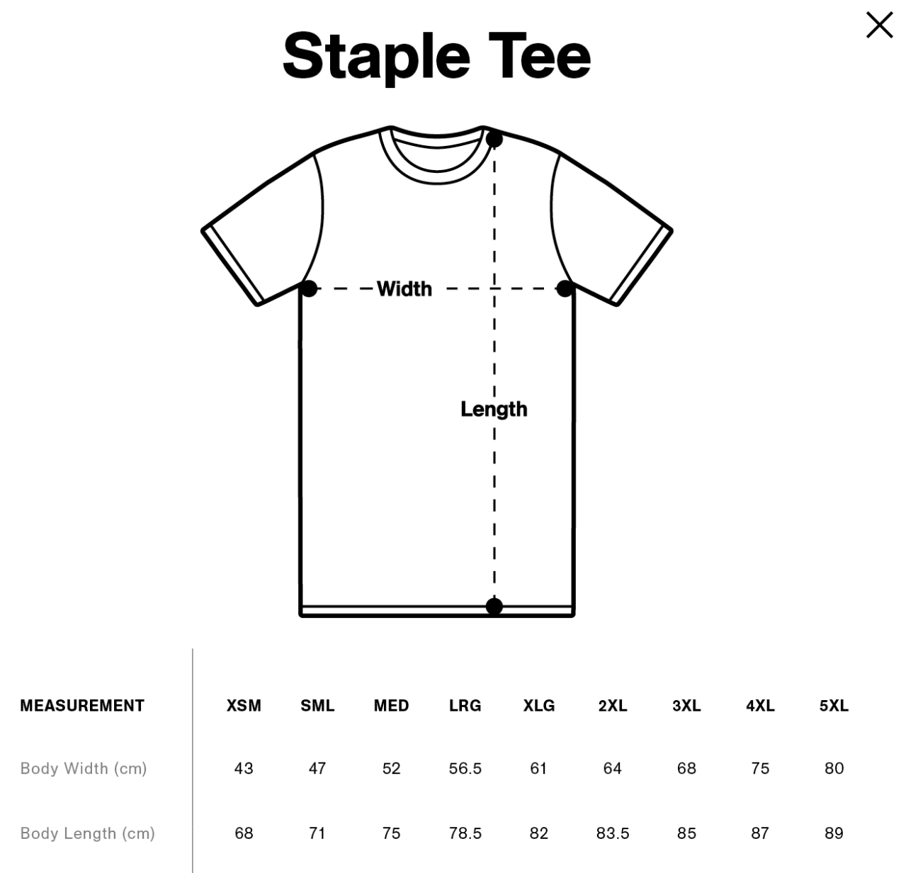 MEN'S WHITE TFS TEE