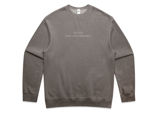 TFS Mens/Unisex Relax Faded Crew